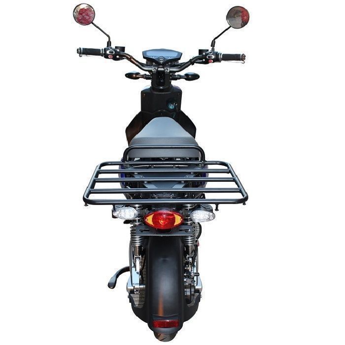 EUROCKA CKA EXPRESS elektrische scooter, wit, levering, verwijderbare 60V 29Ah lithiumbatterij, actieradius van 60 km