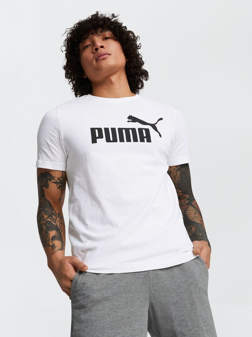 'Puma' T-shirt - WIT