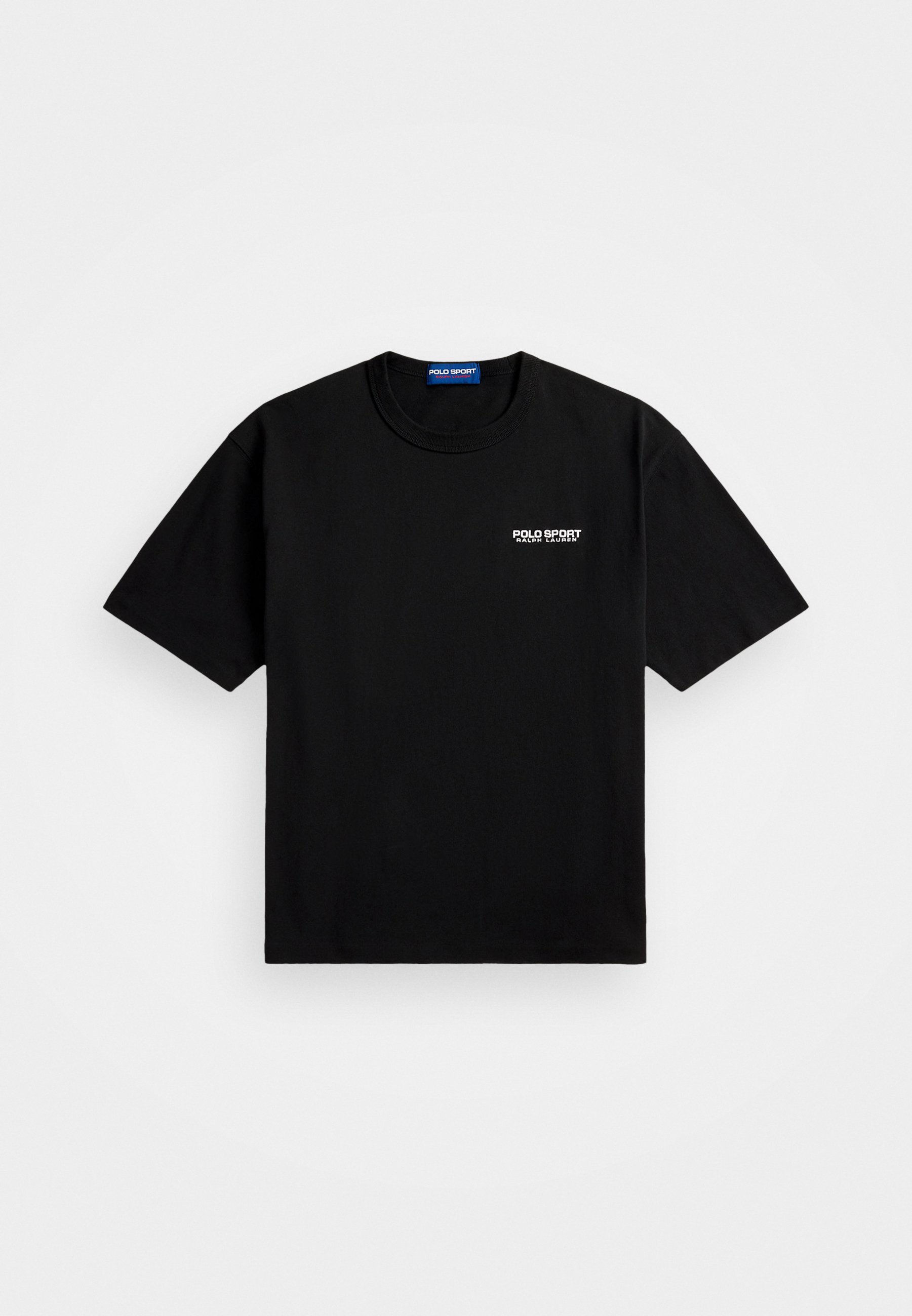T-shirt Polo Ralph Lauren modello sportivo a vestibilità comoda - T-shirt stampata - nero/bianco