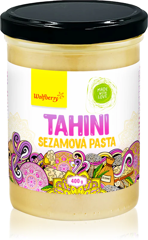 Pasta de gergelim com tahine e goji berry