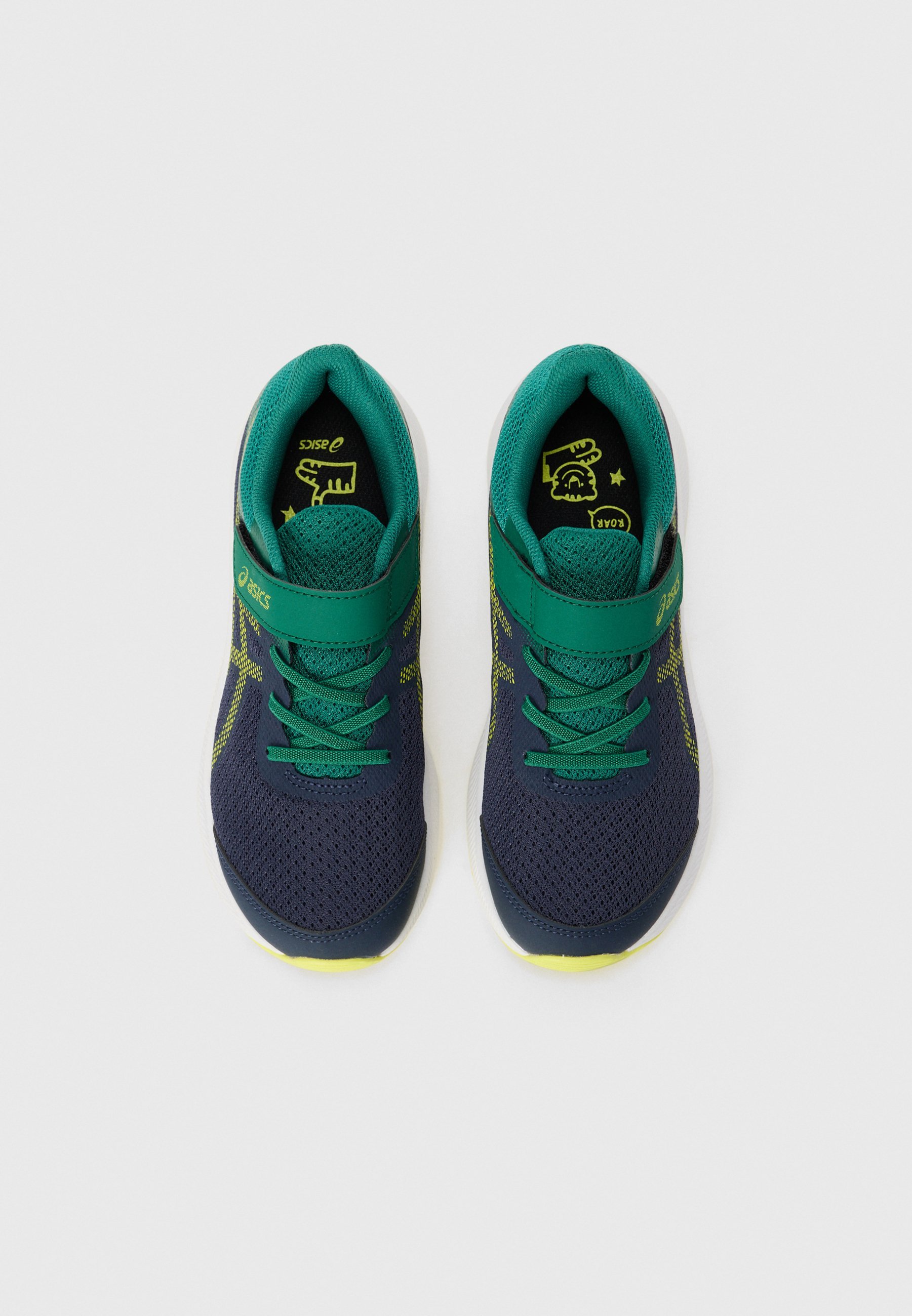 ASICS PATRIOT 13 UNISEX - Hardloopschoenen voor op de weg - middernacht/citroen