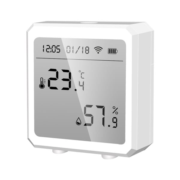 Czujnik temperatury i wilgotności Zigbee TUYA Biały