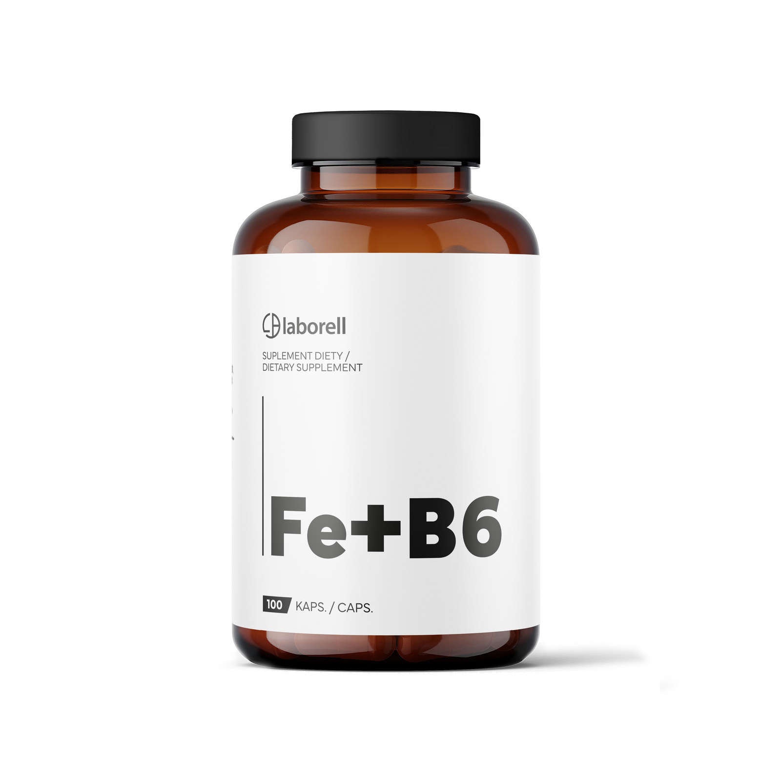 Laborell Fe+B6 geležis