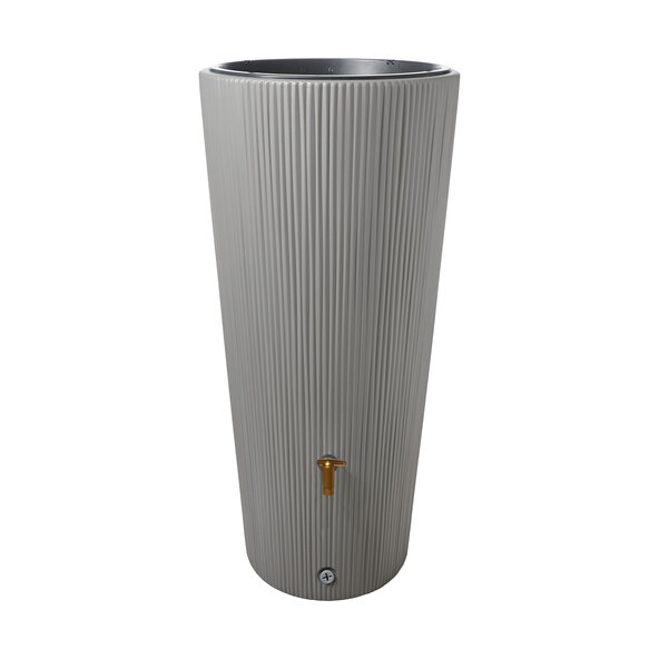 Rezervor de apă de ploaie Vaso, inclusiv accesorii, 220 l, gri zinc