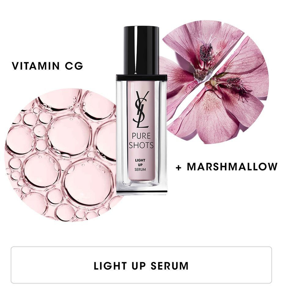 Pure Shots Light Up serum za posvjetljivanje lica Luksuzna hidratacija i prehrana