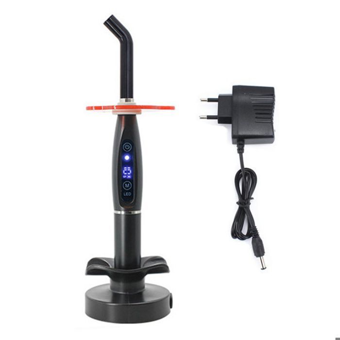 Lámpara de fotopolimerización dental LED de 1200-2000 mW, lámpara de fotopolimerización de alta potencia, máquina de higiene