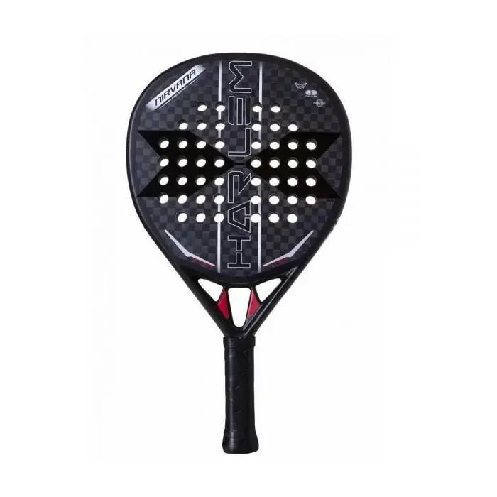 Padel racket - Harlem Nirvana 12K - 12K Carbon - Ultrasoft EVA core - Large sweet spot