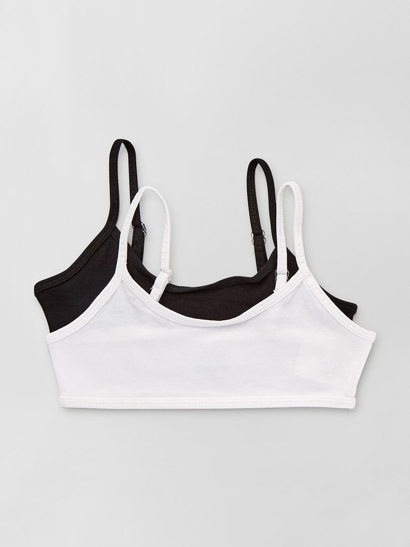 Conjunto de 2 sutiãs ecológicos - Preto