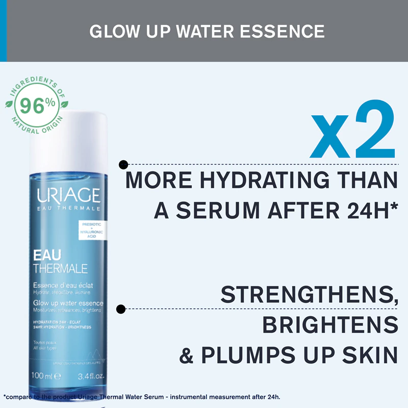 Uriage Eau Thermale Glow Up Water Essence hydraterend gezichtswater