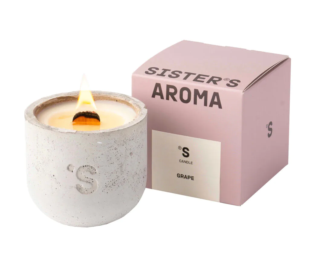Sister's Aroma Salted Caramel - Świeca zapachowa 200 g