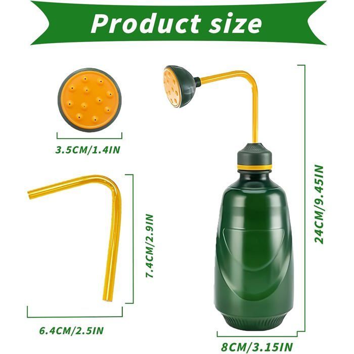 Arrosoir Plante Interieur,  Petit arrosoir 450ml, Arrosoir pour Bonsai, arosoires intérieur, Petit Arroseur Bonsai