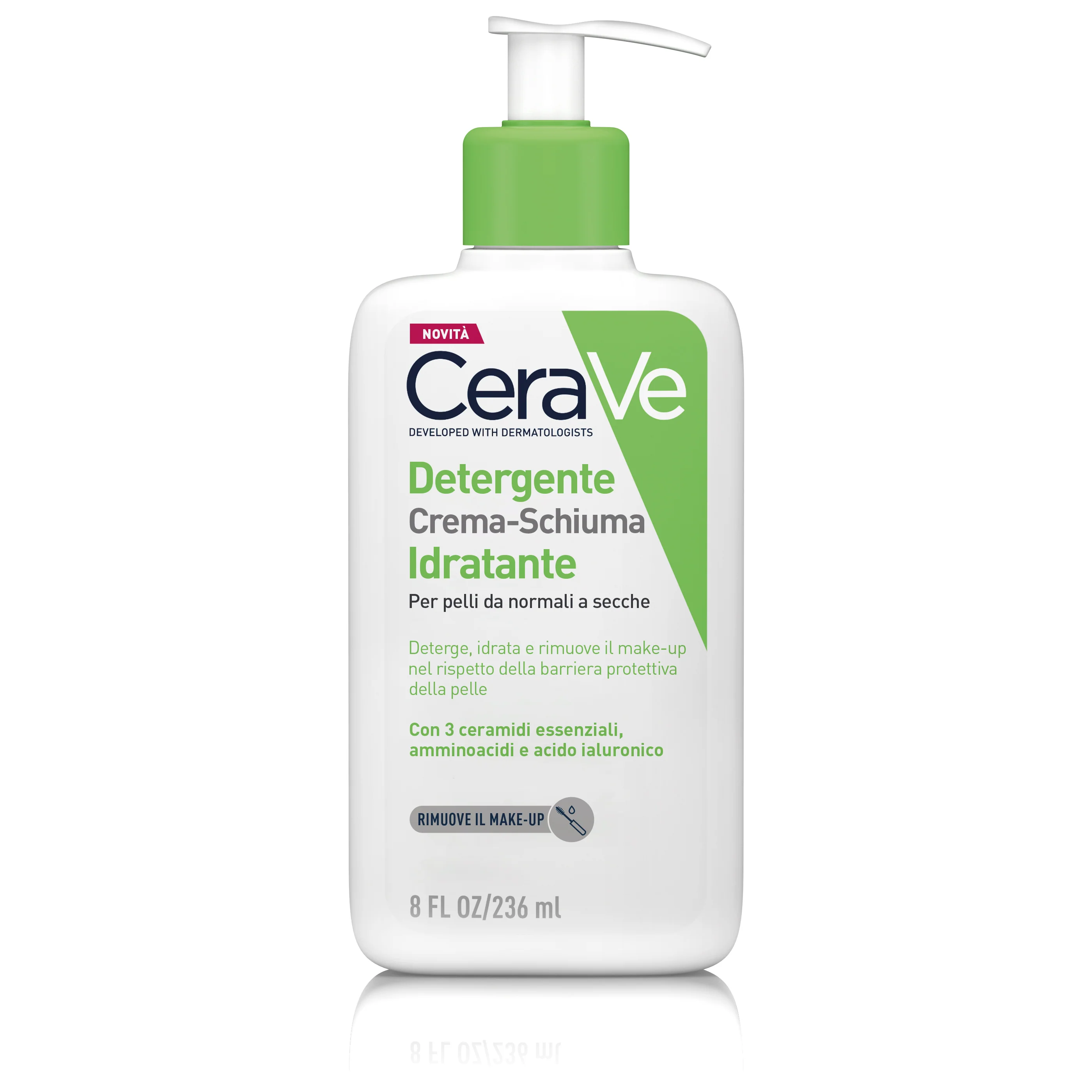 Detergenti Detergente Crema-Schiuma Idratante - Gel detergente viso, Bagno e Doccia