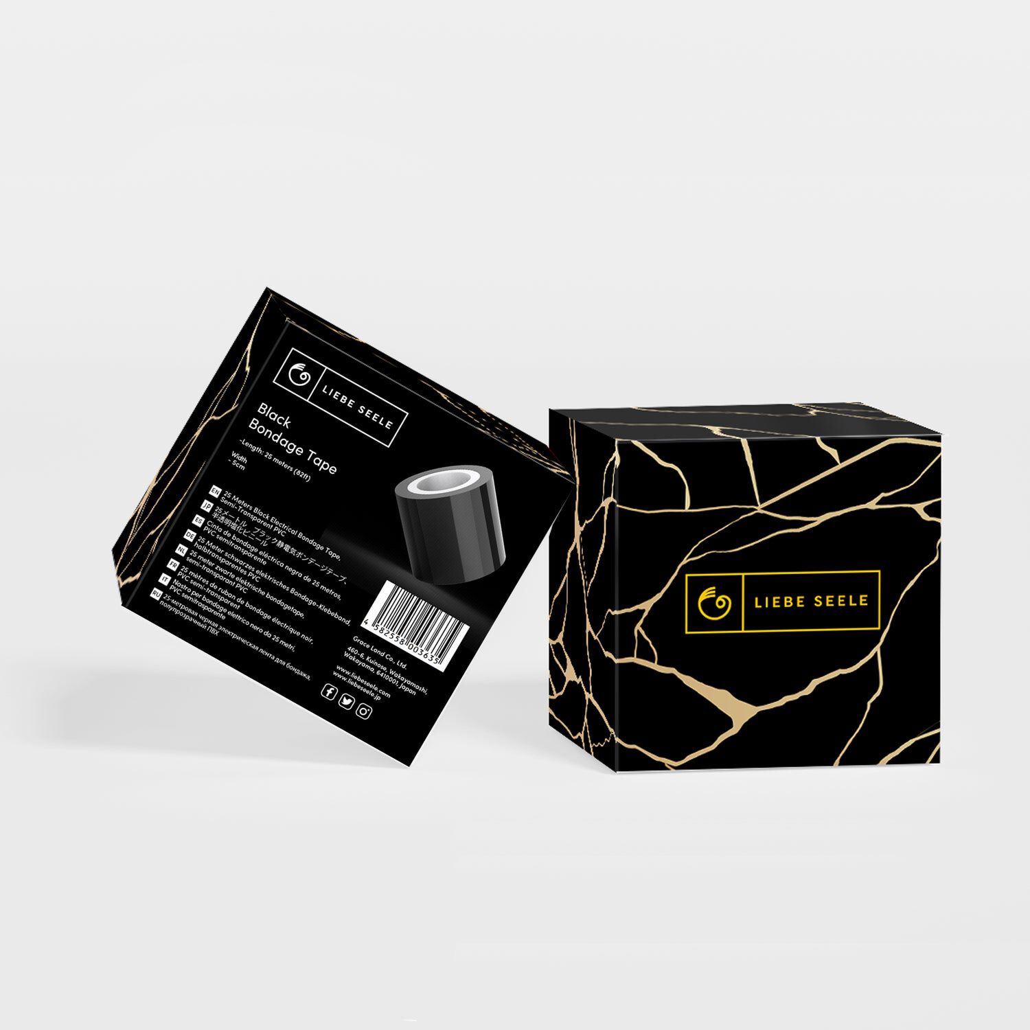 Liebe Seele 25m Long Bondage Tape Black