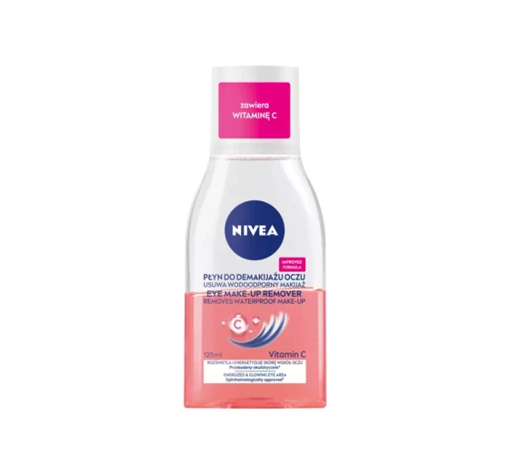 NIVEA Vitamin C dwufazowy płyn do demakijażu oczu 125 ml