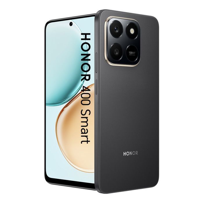 Honor 400 Smart Smartphone 6,77 inch 6GB RAM 128GB Nero Dual SIM