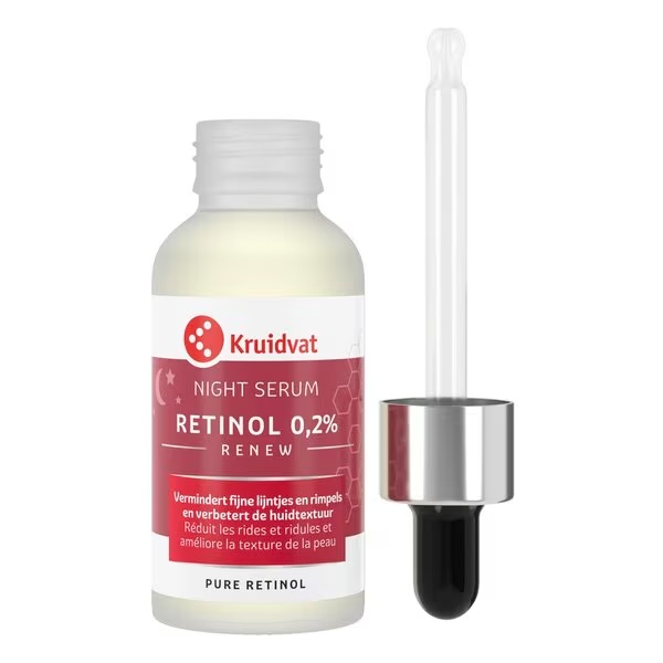 Kruidvat Renew Retinol 0,2% nočni serum<br>30 ml, za vse tipe kože