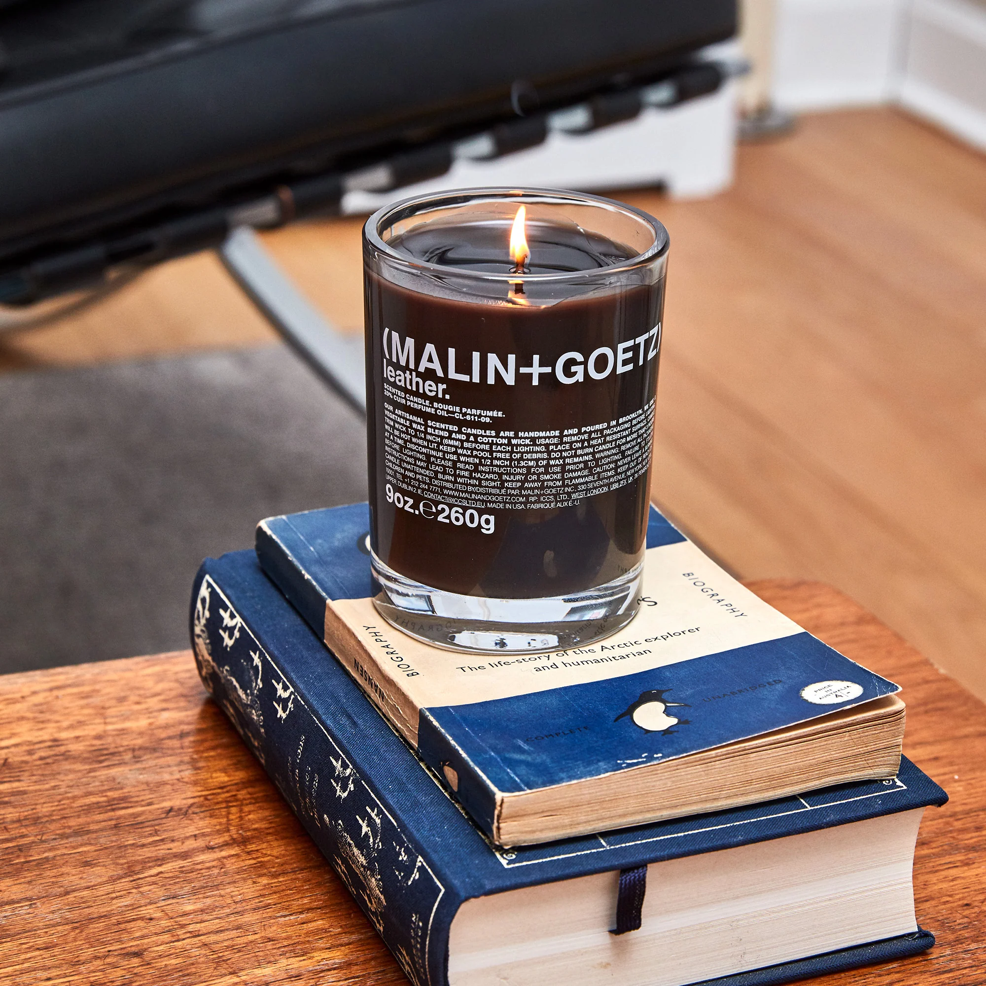 Candles Leather Candle - Candela Profumata