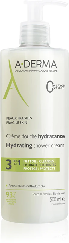 A-Derma Hydra-Protective, een uiterst milde douchegel voor het hele gezin.