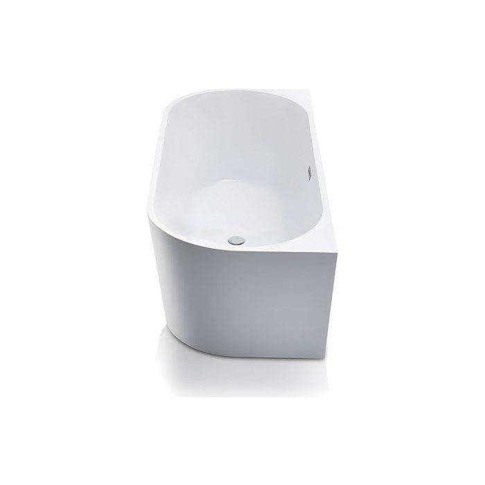 Bañera exenta - 149,5 x 75 x 58 cm - Acrílico - Blanco - 200 L - DIVINA