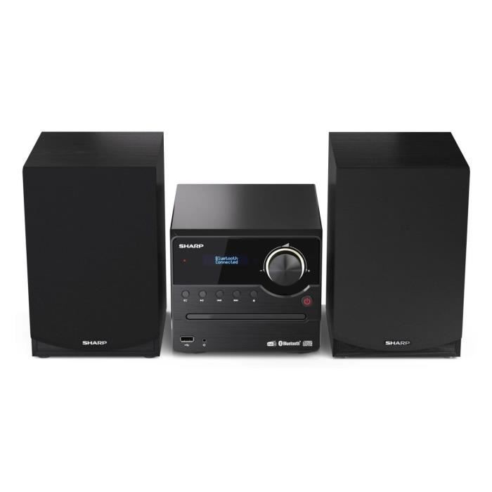 Chaîne Hi-Fi SHARP XL-B517D - 45W - FM, DAB+ - Bluetooth - Noir