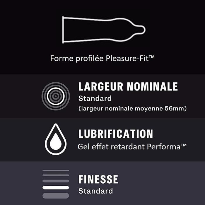 Durex - Préservatifs Performance Booster - 10 Préservatifs Retardants32