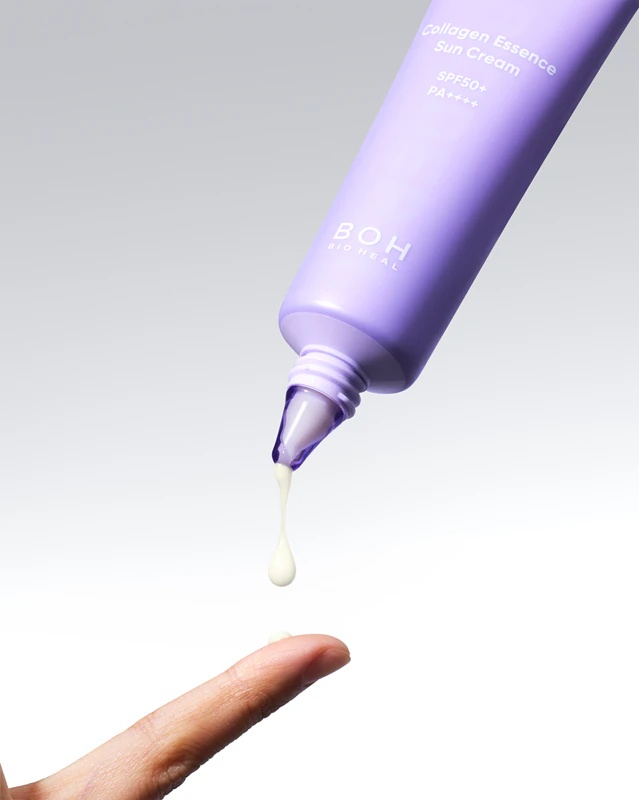 BIOHEAL BOH Probioderm Collagen Essence Sun Cream sejas saules aizsargkrēms ar grumbu mazināšanas efektu