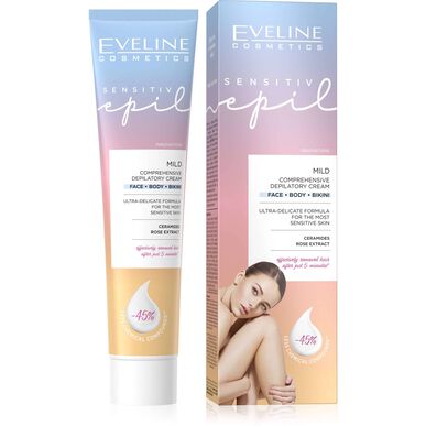 Eveline Sensitive Ultra Delicate karvanpoistovoide 125 ml