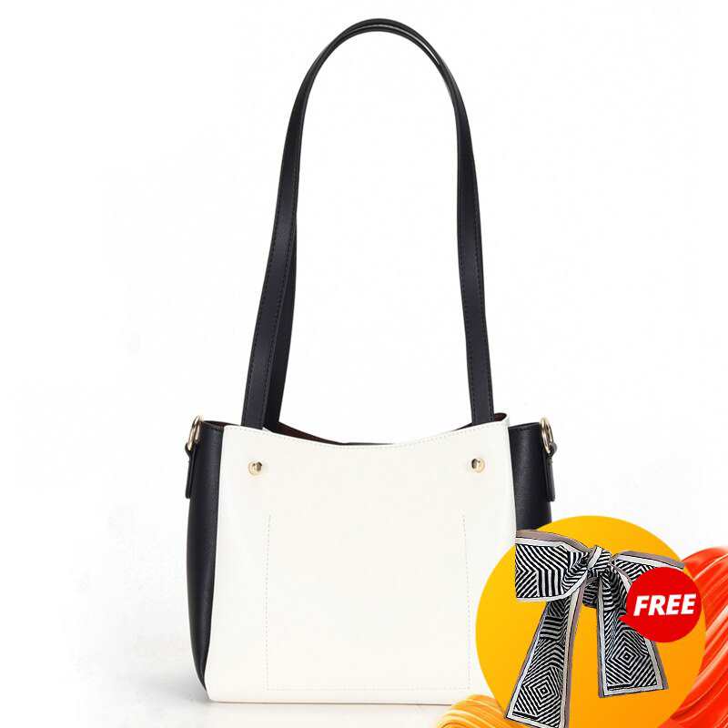 Borsa da donna invernale dal design semplice e capiente, borsa composita da donna per tutti i giorni, elegante borsa a tracolla da donna.