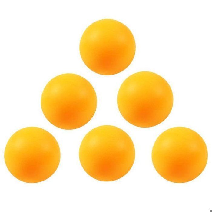 Table Tennis Kit - Table Tennis Pack - Bodyline Table Tennis Set with 6 Orange Ping-Pong Balls