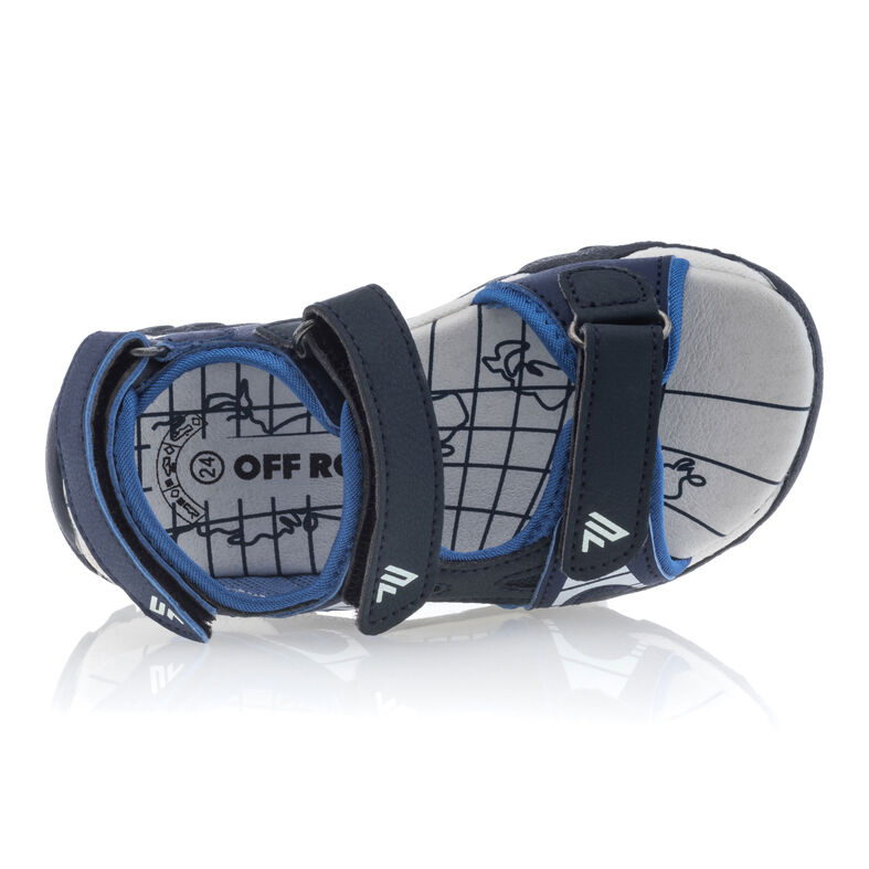 Blauwe jongenssandalen / open teenschoenen