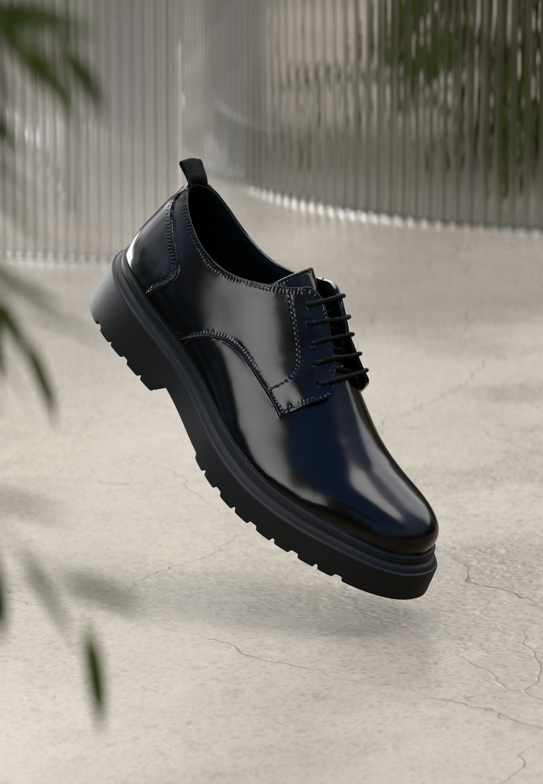 Zign LEATHER - Stijlvolle veterschoenen - zwart