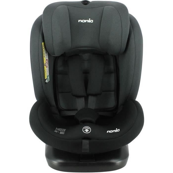 Cadeira auto NANIA DUNE Isofix, Grupo 0/1/2/3, de 0 a 10 anos, 0-36 kg, 40-150 cm, R 129 – Encosto de cabeça ajustável - Reclinável - Giratória