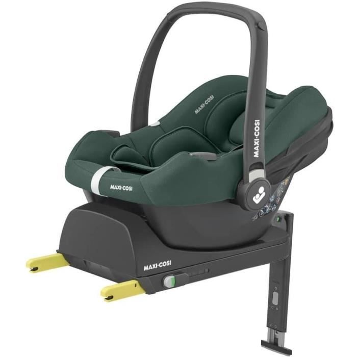Cosi MAXI COSI Cabriofix i-Size, Groupe 0+, i-Size, avec Réducteur, Isofix, Essential Green
