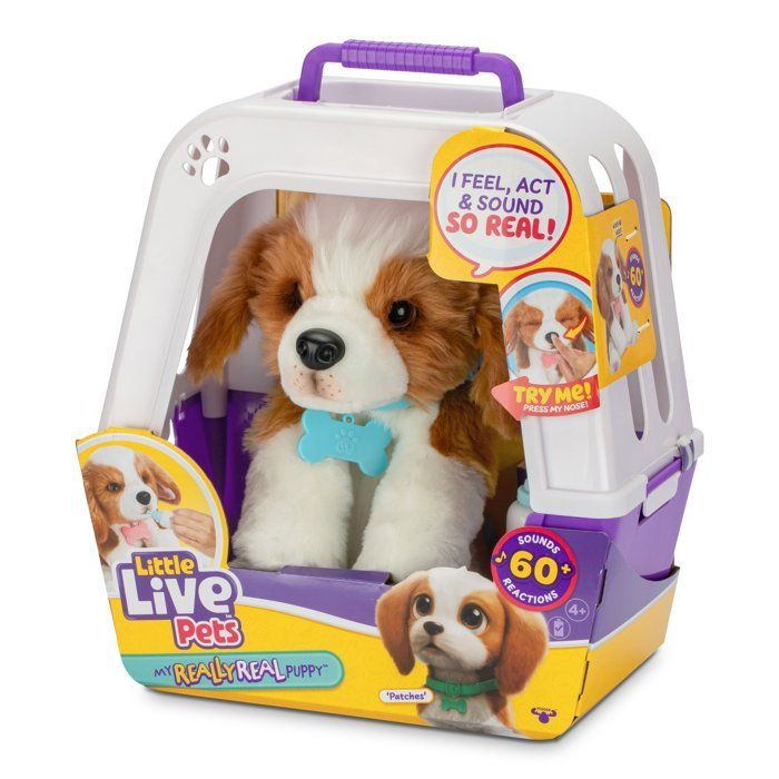 Mon Chiot Beagle - MOOSE TOYS - REALLY REAL - LITTLE LIVE PETS - Chiot interactif avec sons et réactions
