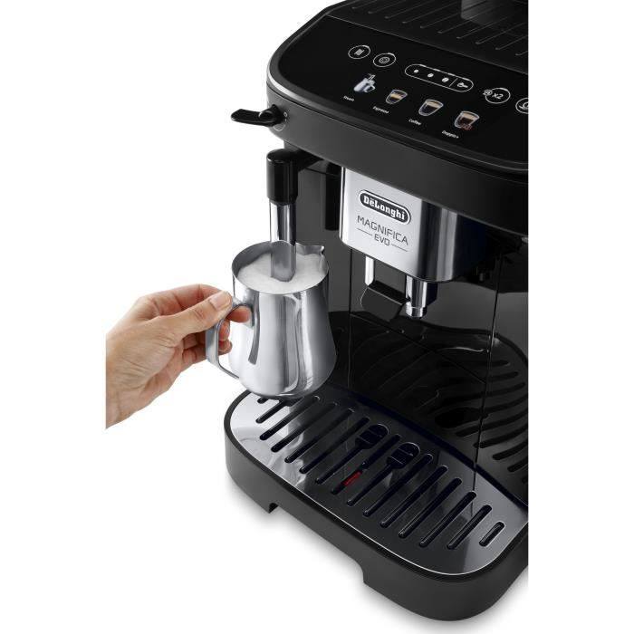 Cafetera espresso De'Longhi Magnifica evo con molinillo incorporado - ECAM290.22.B - 4 recetas - Negra