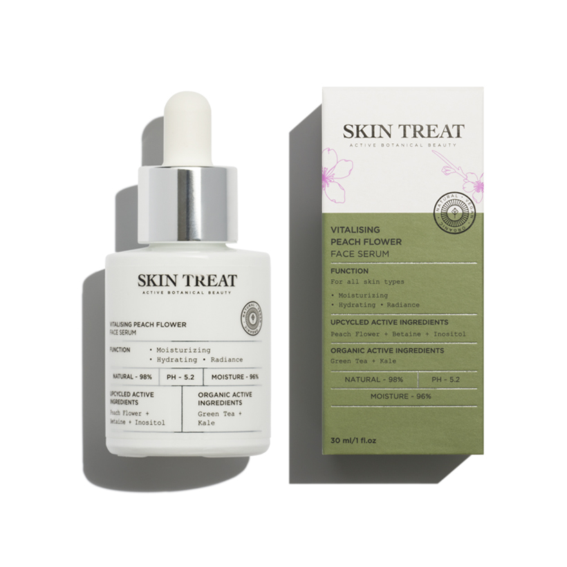 Revitalizační pleťové sérum s broskvovým květem 30 ml - SKIN TREAT