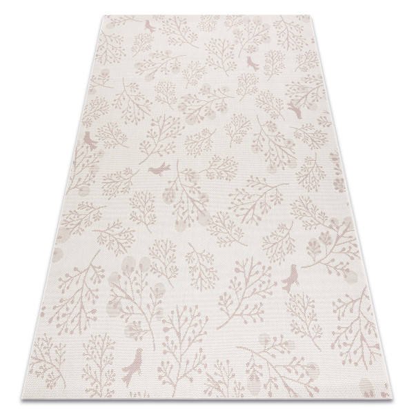 Dywan SZNURKOWY SIZAL FLAT 48774/526 Listki 80x150 cm