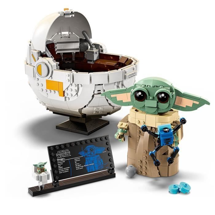 LEGO Star Wars: The Mandalorian 75403 Grogu and his pram - Building set for ages 10+