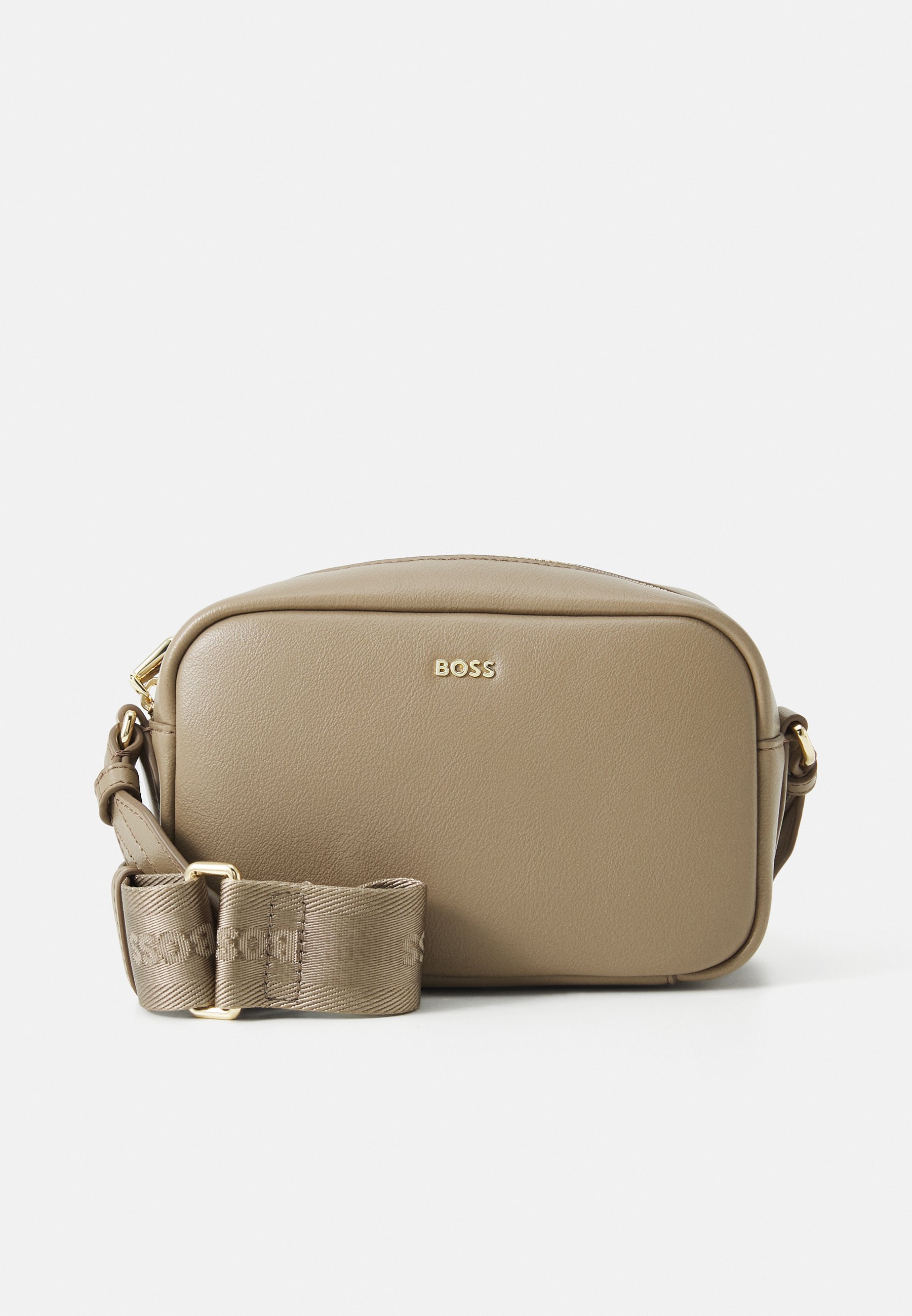 BOSS SANDY CROSSBODY - Torebka typu crossbody - otwarta brązowa