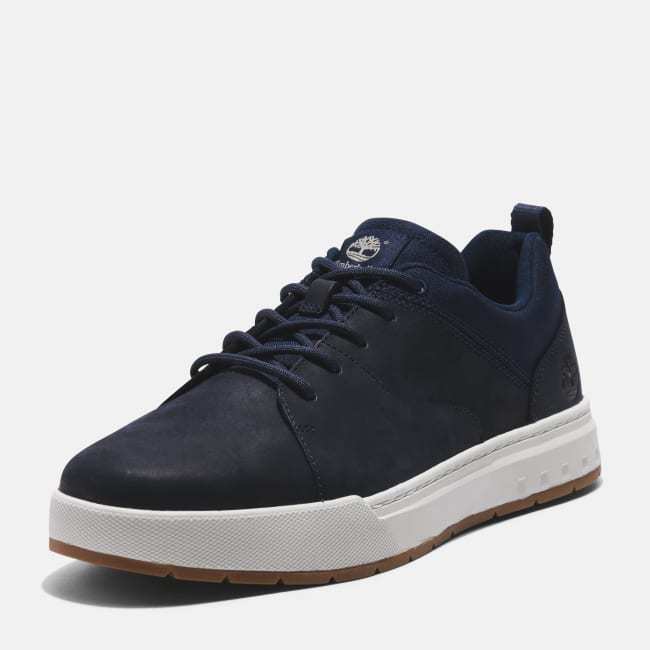 Oxford in Pelle Maple Grove da Uomo in blu                marino