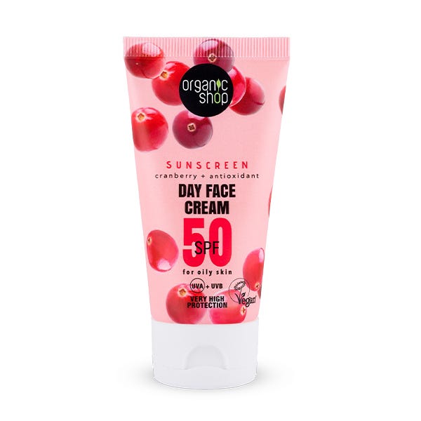 Solskyddsmedel Dagkräm Ansiktskräm Fet Hud SPF50| 50ML