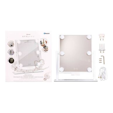STYLPRO Glam Groove LED-valoinen meikkipeili 1 kpl 1 kpl