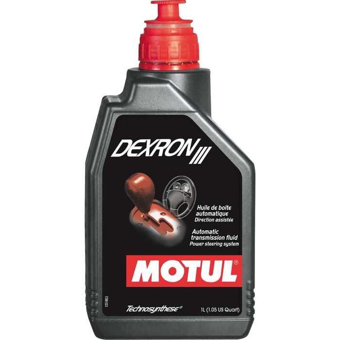 Aceite Motul Dexron III para cajas de cambios y transmisiones automáticas.