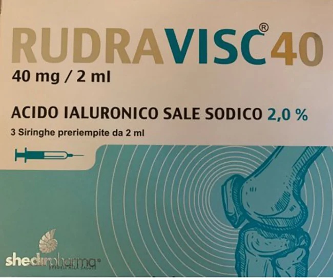 SHEDIR Rudravisc 40 jeringas 40 mg 3 2 ml