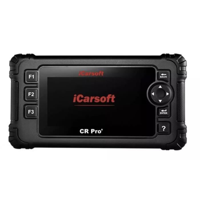 iCarsoft CR Pro+ | Scanner diagnostico OBD2 multimarca per auto | Potente strumento di diagnostica per auto | Diagnostica e programmazione