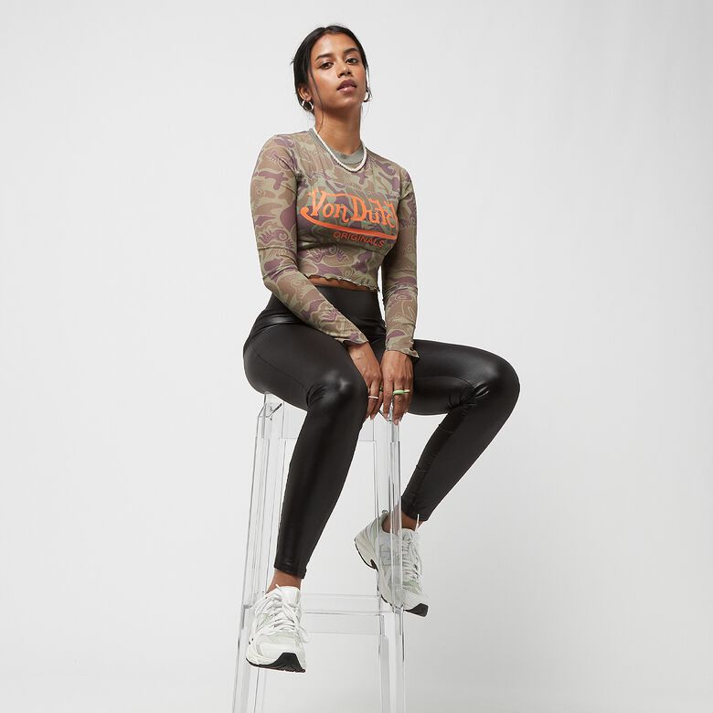 Leggings aus Kunstleder