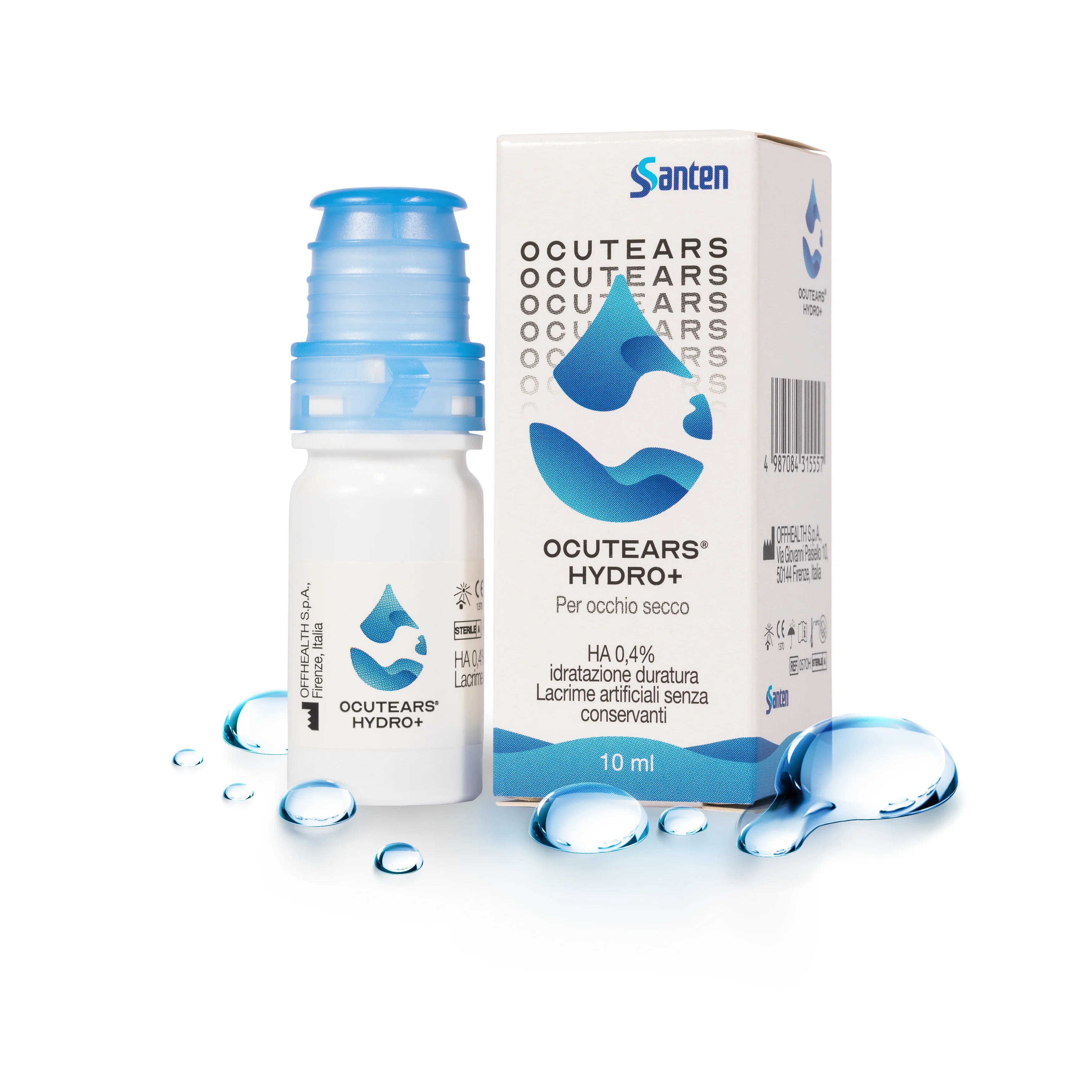 OCUTEARS Ocutears Hydro+ 0,4% Pfmd 10ml voor droge ogen