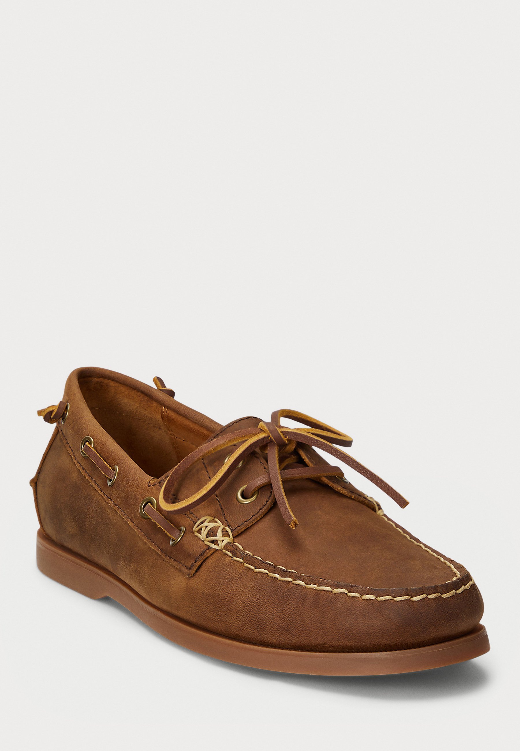 Chaussures bateau en cuir MERTON de Polo Ralph Lauren - Modèle à selle profonde