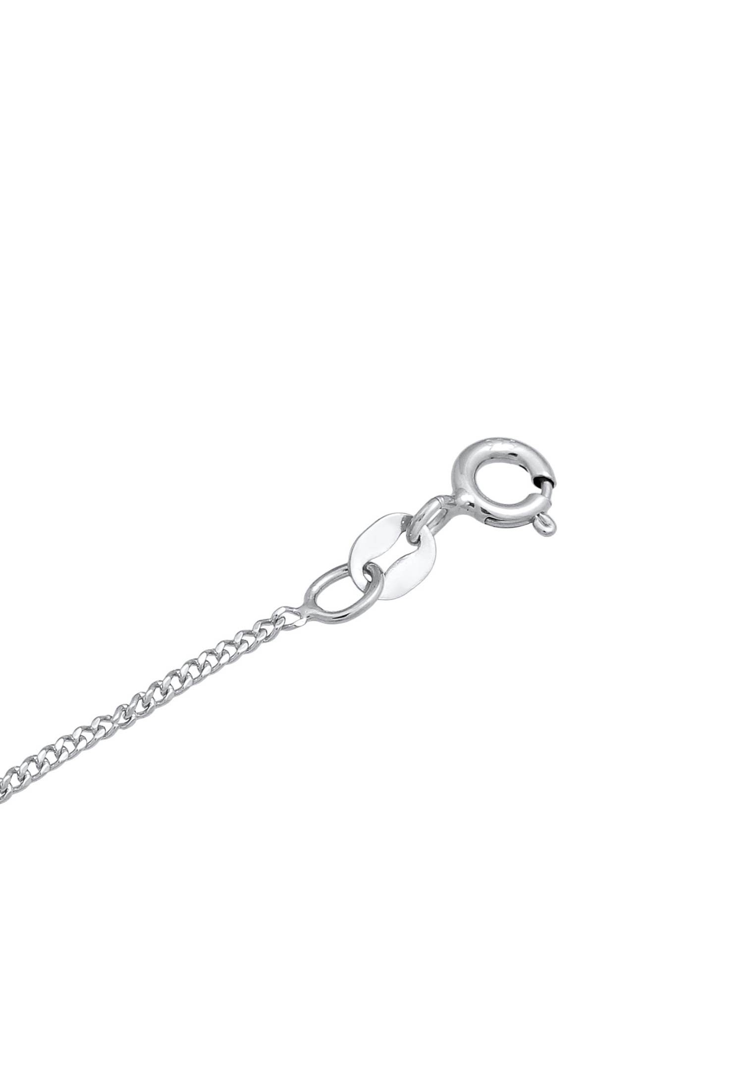 Elli Femmes avec symbole Smiling Face Tendance avec cristaux en argent sterling 925