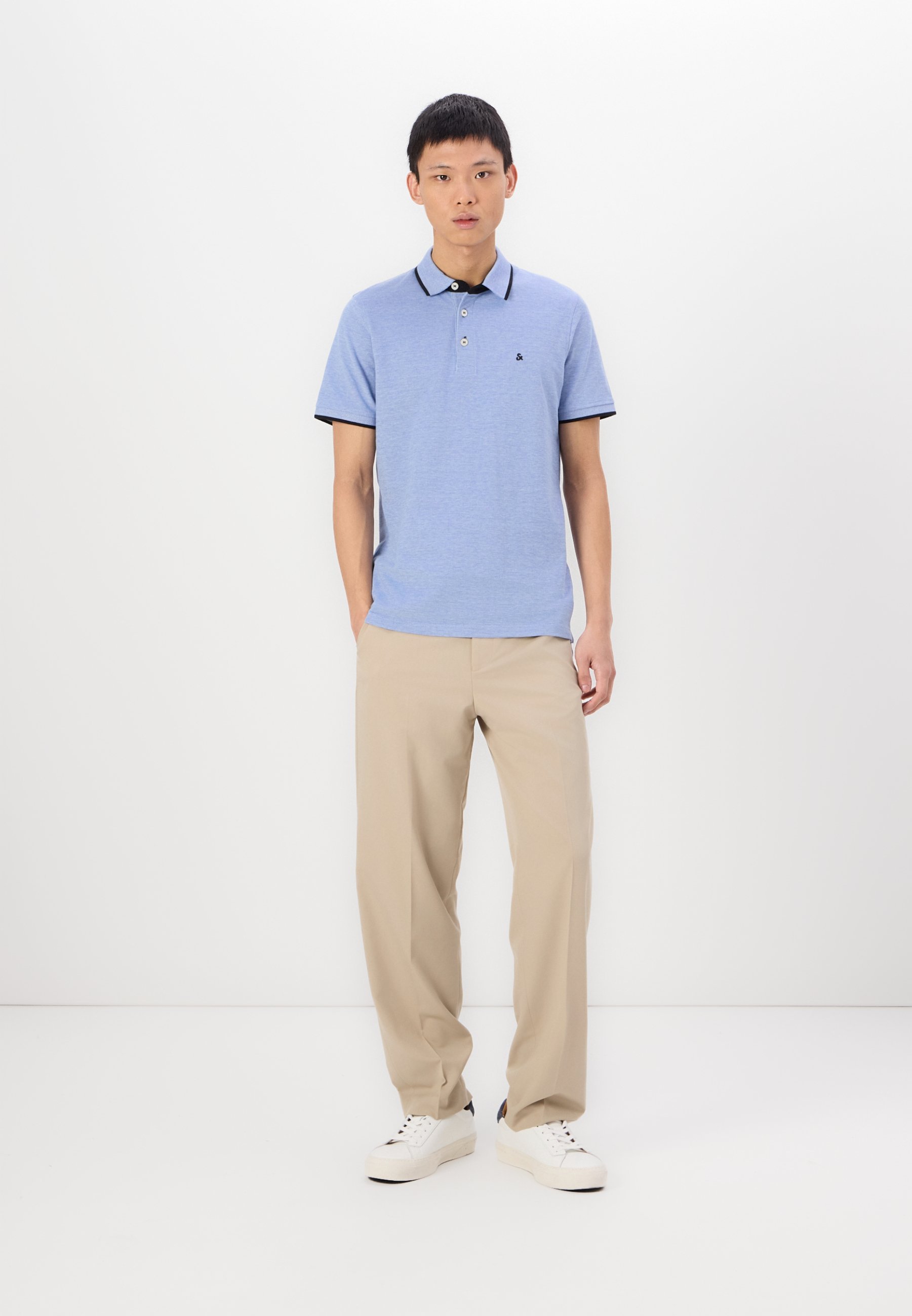 Jack & Jones JJEPAULOS 2 PACK - Polo krekls - karaliski zils/balts